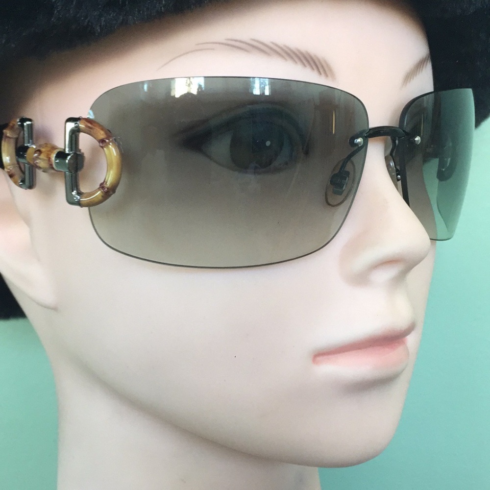 Gucci Gradient Shield Sunglasses - image 4